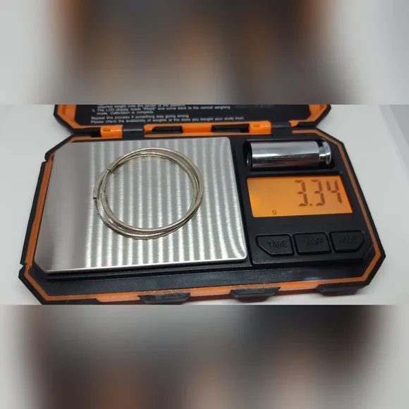 Sterling Silver Hoop Earrings - Picture 5 of 5